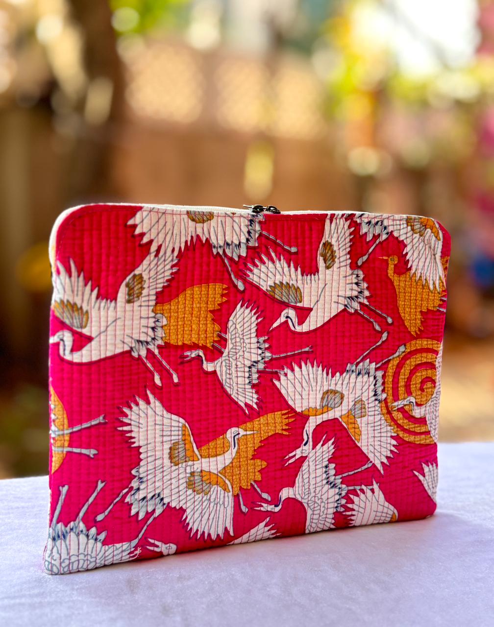 Handcrafted laptop sleeves