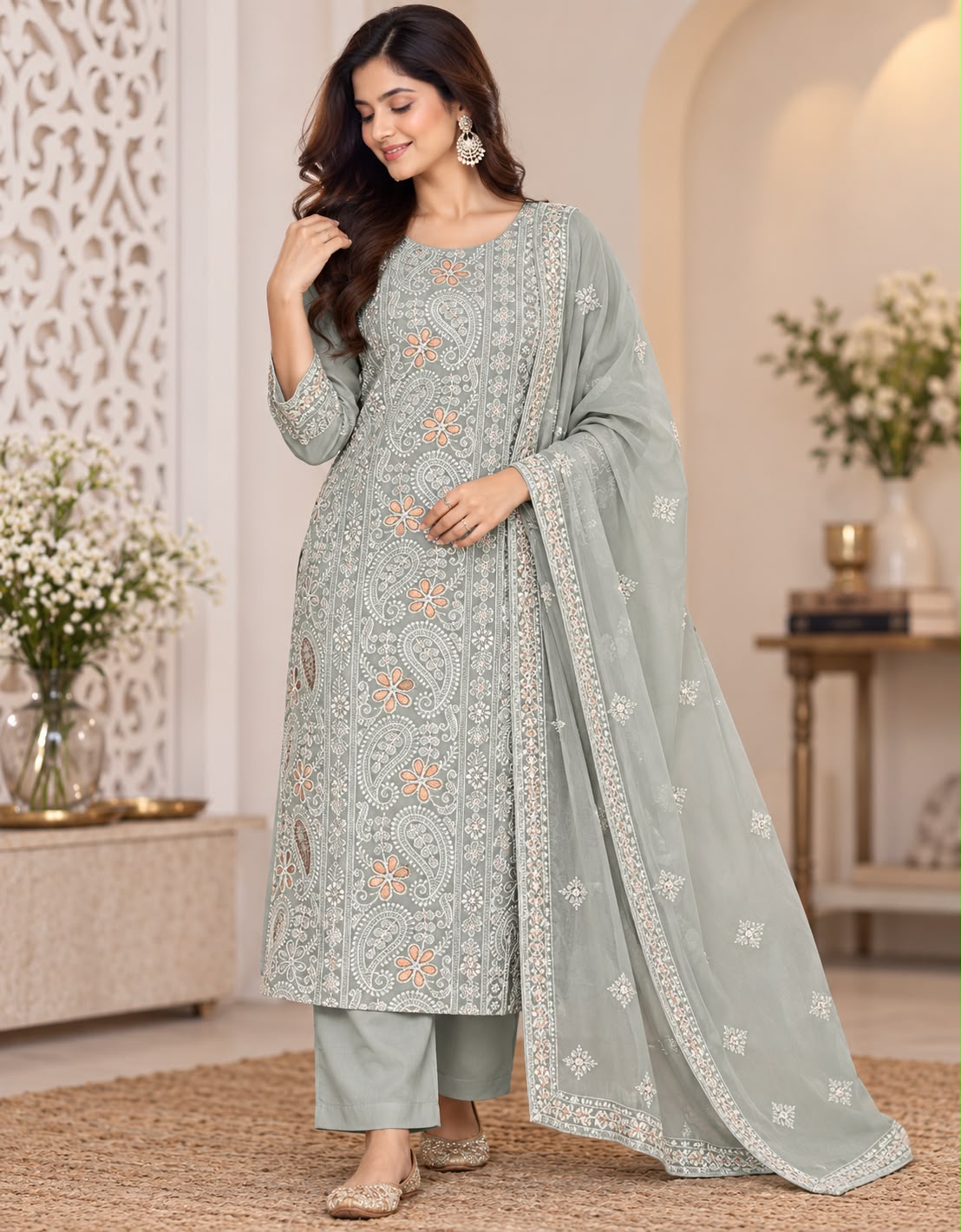 pastel-sage-green-georgette-suit